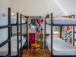 our cheap basic dorm with bunkbeds